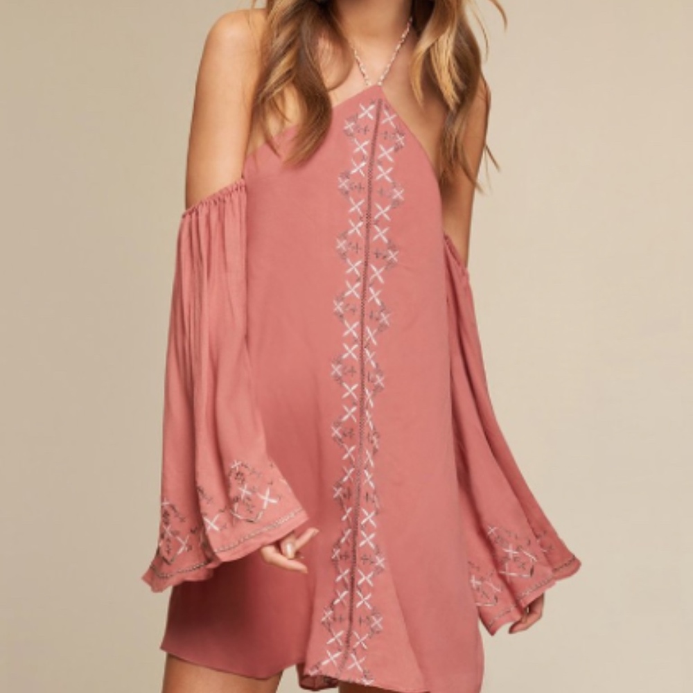 The Jetset Diaries Desert Rose Mini Dress M